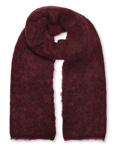 Sibin Linnebjerg - Kalli Halstørklæde - Burgundy